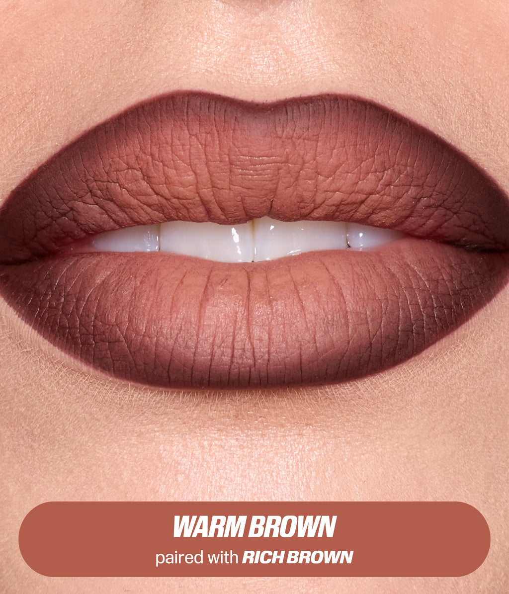 Warm Brown Lip Duo