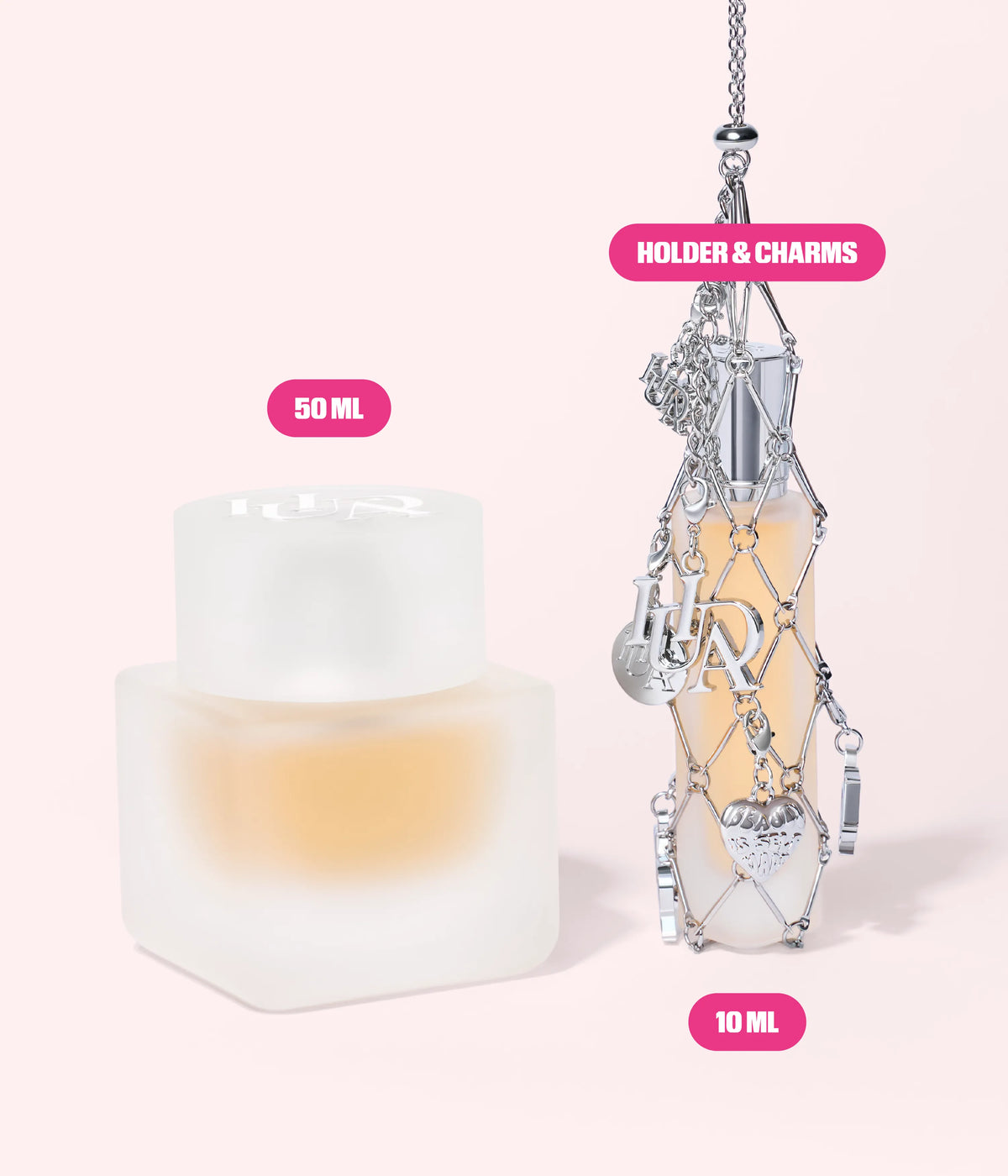 Travel Spray Fragrance Holder With Charms